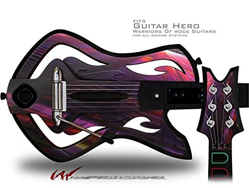Hız Çıkartması Tarzı Cilt-uyar Warriors Rock Guitar Hero Gitar (GİTAR DAHİL DEĞİLDİR)