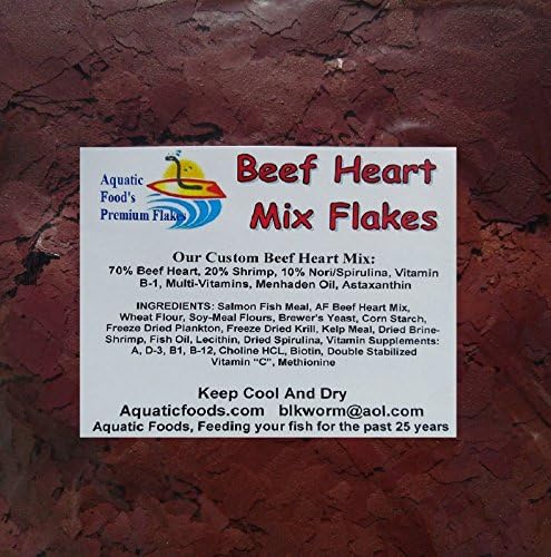 AF Beef Heart Mix Flakes-Sucul Gıdalar Özel Yapılmış Sığır Kalp Karışımı Gevreği