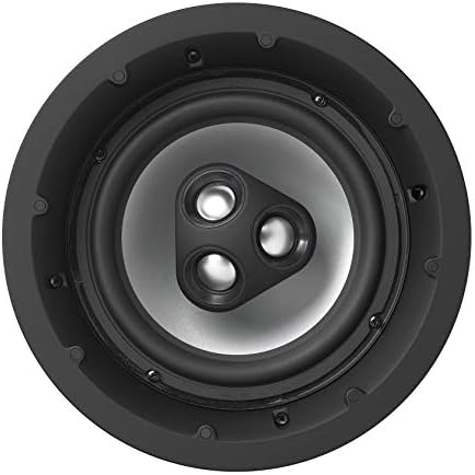 NHT Audio ıC4-ARC 2 Yollu 8 inç Premium Tavan İçi Hoparlör / Alüminyum Sürücüler, 150 Watt | Patentli Üç tweeter Dizisi / Tek,