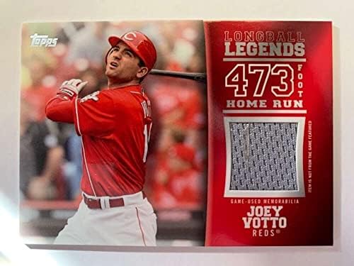 2018 Topps Longball Efsaneleri Emanetler LLR-JV Joey Votto Jersey/Relic SER/100 Cincinnati Reds Resmi MLB Beyzbol Ticaret Kartı