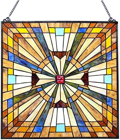 Chloe Aydınlatma Tiffany Tarzı Art Deco Tasarım Pencere Paneli / Suncatcher