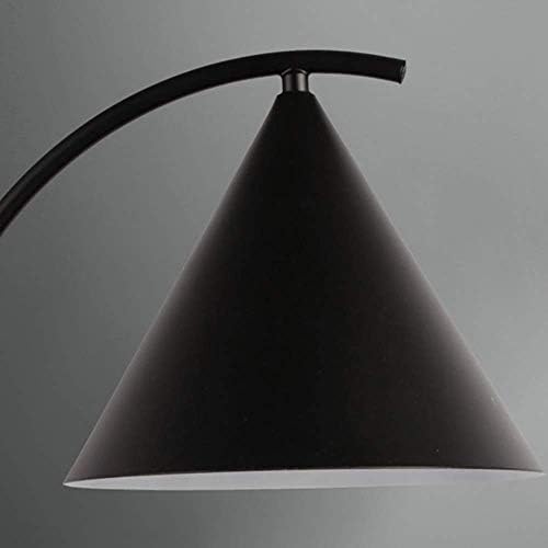 FSJIANGYUE Yaratıcı Modern Basit LED Beyaz / Siyah Metal E27 110V-220V Masa Lambası / Gece Lambası (Renk: Siyah, Boyut: B) (Renk: