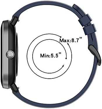 Saat kayışı ile Uyumlu YAGALA akıllı saat kordonları, esnek Silikon Bilekliği Tutuşunu Yedek Ayarlanabilir Bantları için YAGALA