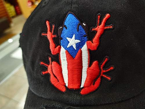 Porto Riko Snapback Şapkalar Vintage Şapkalar 3D İşlemeli Logo