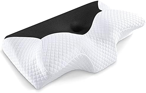 HOMCA Kontur Bellek Köpük Yastık Servikal Boyun Yastık Uyku için, ergonomik Ortopedik Kontur Yastık için Yan Geri Mide Uyuyanlar,