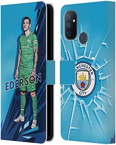Kafa Kılıfı Tasarımları Resmi Lisanslı Manchester City Man City FC Gabriel Jesus 2021/22 İlk Takım Deri Kitap Cüzdan Kılıf Kapak