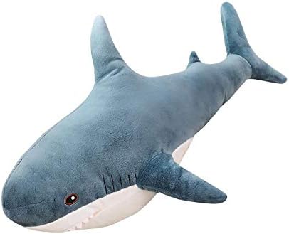 YFQHDD Dev Köpekbalığı peluş oyuncak Yumuşak Dolması Speelgoed hayvan okuma yastığı Doğum Günü Hediyeleri için Yastık Bebek Hediye