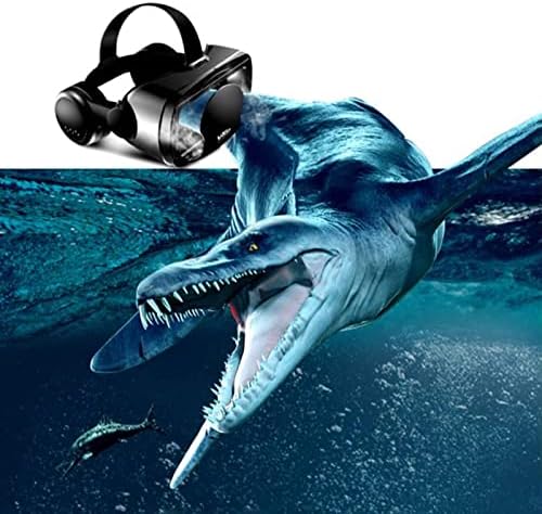 3D VR Kulaklık Gözlükleri - Telefonlar için Sanal Gerçeklik Kulaklık Gözlükleri IMAX Filmler ve Oyunlar - Uzaktan Kumandalı-800°