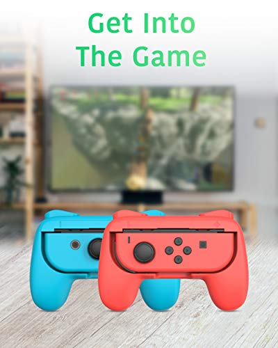 KONUŞMA ÇALIŞIR Sapları Nintendo Anahtarı Joycon Denetleyici 2 Paket-Oyun Aksesuarları Joy-Con El Joystick Uzaktan Kumanda Tutucu