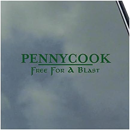 Pennycook İskoç Klan Hattı Metin Vinil Sticker Çıkartma Aile