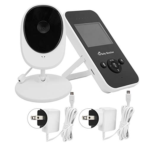2.4 İnç bebek izleme monitörü, 100-240 V Kablosuz Dijital Video bebek izleme monitörü Sıcaklık Izleme Bebek Güvenlik Kamera ile
