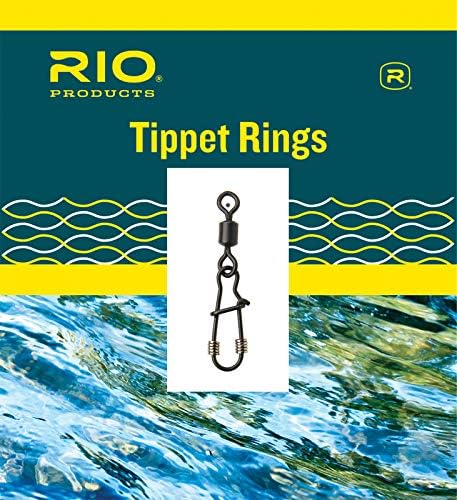Rio Fly Fishing Head Tippet Halka Boyutu Büyük Mücadele, Çelik (1 Paket)