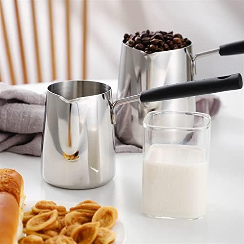 Sos teknesi, mutfak gereçleri Metal Kahve Toroid Sürahi Latte süt sürahisi süt kreması kahve kavanozu Sunucu Daldırma Kaseler