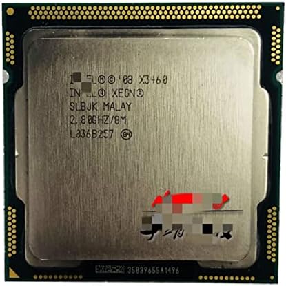WUYİN X3460 2.8 GHz Dört Çekirdekli Sekiz İplik 95 W CPU İşlemci 8 M 95 W LGA 1156 CPU İşlemciler