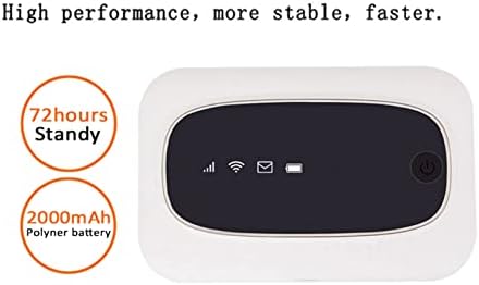 Jacksing Mini Taşınabilir Yönlendirici, Seyahat Dostu Mobil WiFi Hotspot 4G LTE Modülü Dizüstü Bilgisayarlar için TV'ler için
