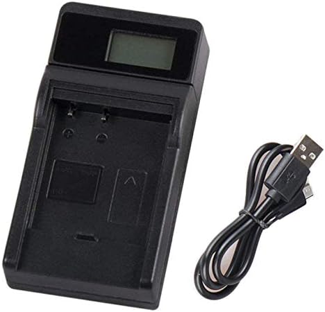Sony Cyber-Shot DSC-W800, DSC-W810, DSC-W830 Dijital Kamera için LCD USB Pil Şarj Cihazı