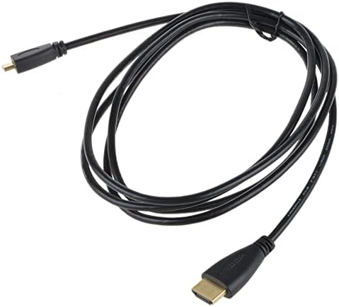 WeGuard 6ft Mikro HDMI HDMI 1080 P AV HD TV Video o kablo kordonu Kurşun Değiştirme Handycam HDR-CX330