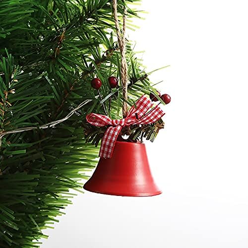 1 Adet Açılış Noel Bells, Ağacı Asılı Süsleme Metal Jingle Bells Noel Tatil Dekorasyon İçin
