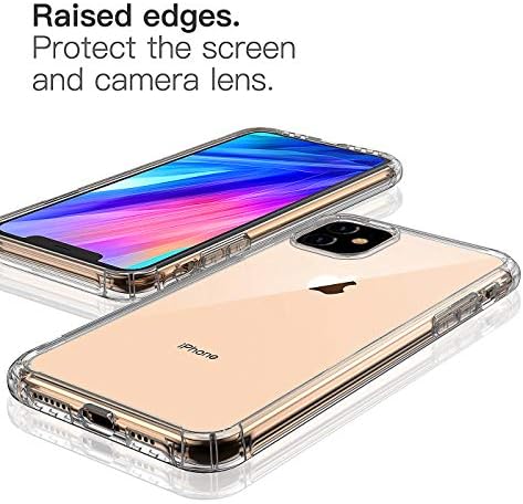Chirano iPhone 11 Kılıf, Şeffaf, Sadece 6.1 İnç iPhone 11 2019 için, 4 Köşe Darbeye Dayanıklı Koruma