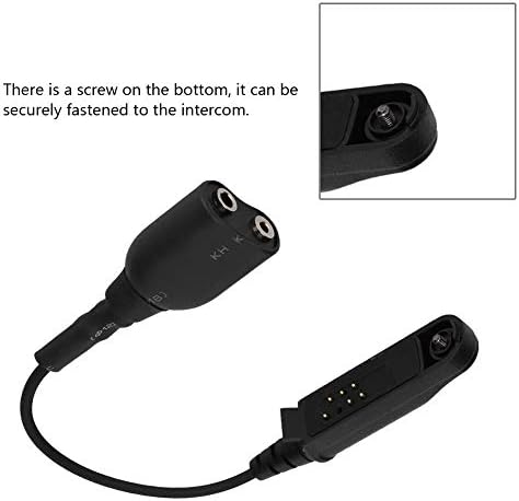 K-Kafa 2pin Walkie Talkie Ses Kablosu Adaptörü için Baofeng BF - 9700 A-58 UV - XR UV-5S GT - 3WP UV-9R Artı, K Arayüzü 2pin