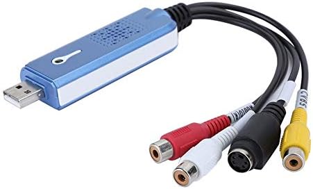 USB 2.0 VCR / DVD Oynatıcı 1 Yönlü Yakalama Kartı, Yakalama Kartı, İstikrarlı ve Dayanıklı Küresel Video Sistemleri için Video,
