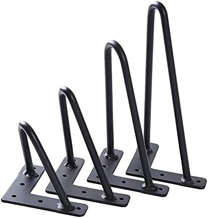 DİAOD Metal Firkete Masa masa ayakları DIY El Sanatları Mobilya Donanım Demir destek ayağı Kanepe Dolap Sandalyeler için (Boyut:
