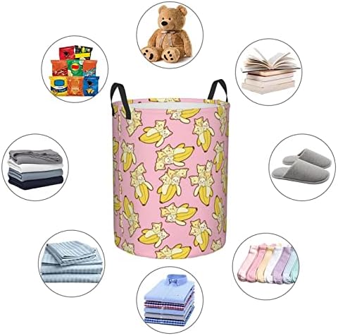 Çamaşır sepeti Muz Katlanabilir Çamaşır Sepeti Hafif saklama kutusu Yatak Odası banyo oyuncakları Organizatör Kreş Orta