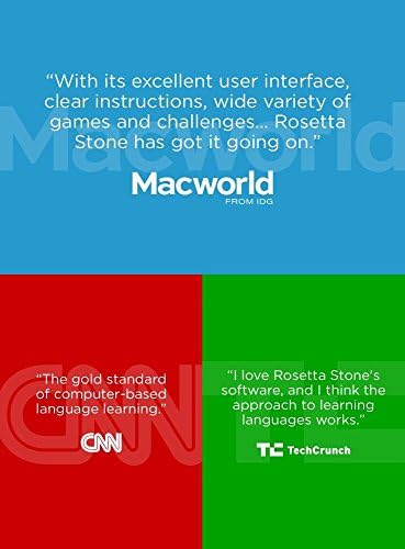 Rosetta Stone: iOS, Android, PC ve Mac'te 6 ay boyunca Portekizce (Brezilya) öğrenin-mobil ve çevrimiçi erişim