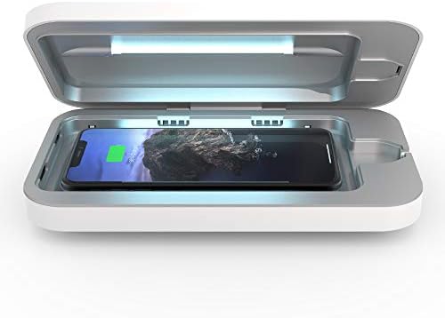 PhoneSoap Kablosuz UV Akıllı Telefon Dezenfektanı ve Qi Şarj Cihazı / Patentli ve Klinik Olarak Kanıtlanmış 360 Derece UV ışık
