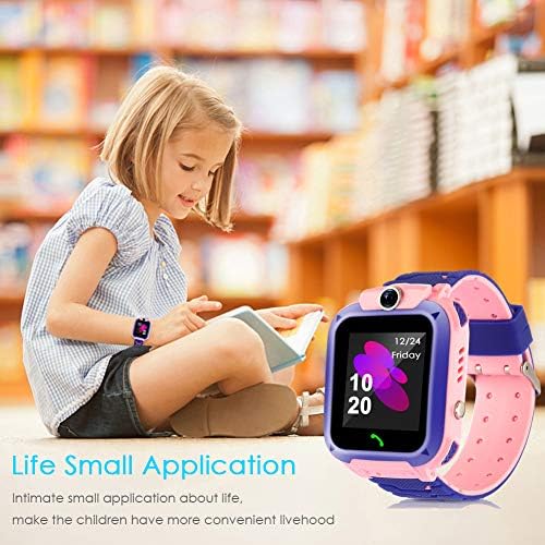 cjc Çocuklar için akıllı saat Erkek Kız, Çocuklar için Smartwatch ile 2-Yönlü Çağrı, Oyunlar, SOS, Kamera, Müzik Çalar, çalar