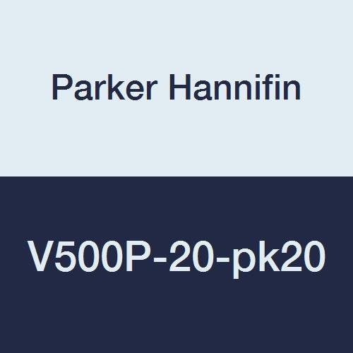 Parker Hannifin V500P-20-pk20 Endüstriyel Küresel Vana, PTFE Conta, 600 psı, 1-1/ 4 Dişi Dişli x 1-1/4 Dişi Dişli, Pirinç (20'li
