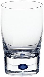 Orrefors Intermezzo Mavi Küçük Bardak / Meyve Suyu Bardağı, Şeffaf