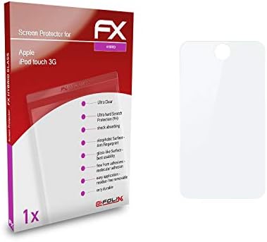 atFoliX Plastik Cam Koruyucu Film ile Uyumlu Apple iPod Touch 3G Cam Koruyucu, 9 H Hibrid-Cam FX Cam Ekran Koruyucu Plastik