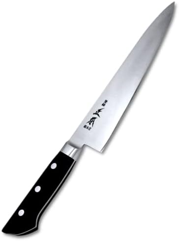 MASAMOTO VG Japon Şef Bıçağı 8.2 (210mm) Gyuto Profesyonel Şef Bıçağı, Ultra Keskin Japon Paslanmaz Çelik Bıçak, Duracon Kolu,