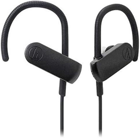 Audio-Technica ATH-SPORT70BTBK SonicSport Bluetooth Kablosuz Kulak İçi Kulaklıklar, Siyah