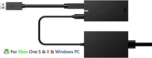 Xbox One S, Xbox One X ve Windows 10 PC için CuleedTec Yeni Sürüm Kinect Adaptörü (USB3.0 Gereklidir)