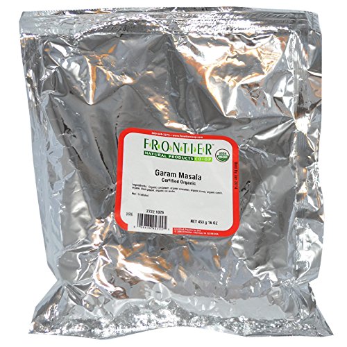 Frontier Doğal Ürünler Organik Garam Masala Baharat Karışımı - 1 lb