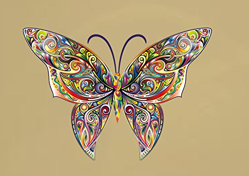Sevimli Karikatür Renkli Kelebek duvar çıkartmaları Duvar Resimleri Çıkarılabilir Vinil Böcekler Hayvanlar Duvar Çıkartmaları