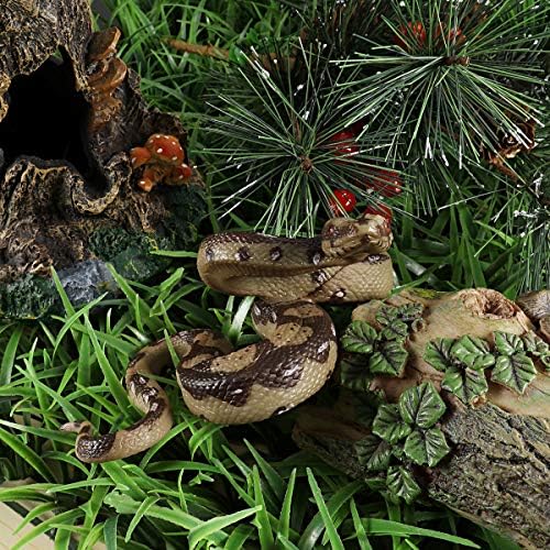 STOBOK gerçekçi yılan oyuncak kauçuk yılan şekil Cadılar Bayramı şaka sahne için