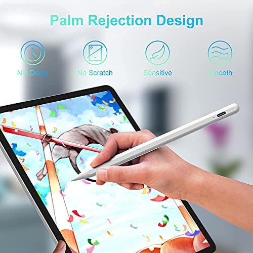 Soke Yeni iPad Pro 11 Kılıf 2021 ile kalemlik (Siyah) Paket ile Stylus Kalem için iPad ile Palm Ret