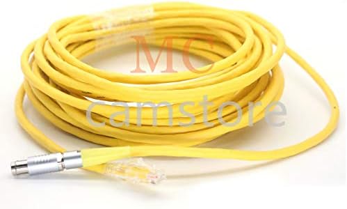 MCcamstore 8pin RJ45 10 Gb Ethernet Sinyal Kablosu için Phantom V2640 V1840 V2512 V2012 V1612 V1212 Ultra Yüksek Hızlı Sinyal