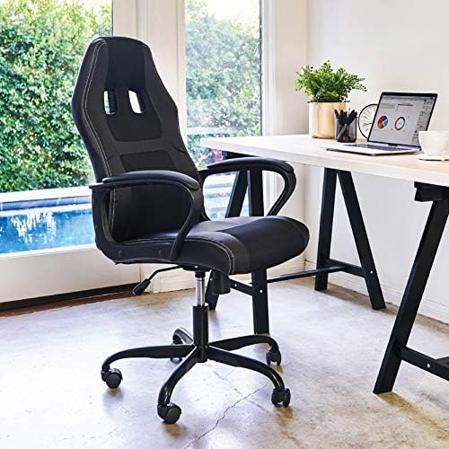 Ofis koltuğu PC oyun sandalyesi Ucuz Masa Sandalye Ergonomik PU Deri Yönetici bilgisayar sandalyesi Bel Desteği Kadınlar için,