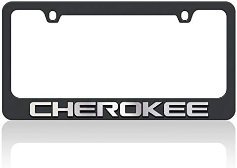Eurosport Daytona Siyah Plaka Çerçevesi-2018 Jeep Cherokee W/O Ayna Kelimesi