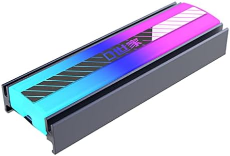 hahawali alüminyum SSD soğutucu soğutucu NVME M. 2 2280 katı hal sürücü radyatör pasif ısı dağılımı ARGB 5 V 3Pin radyatör