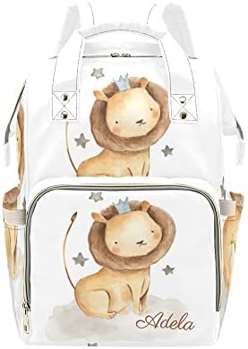 Yıldız aslan kral kişiselleştirilmiş bebek bezi çantası çok fonksiyonlu sırt çantası bebek bezi çantası seyahat sırt Çantası