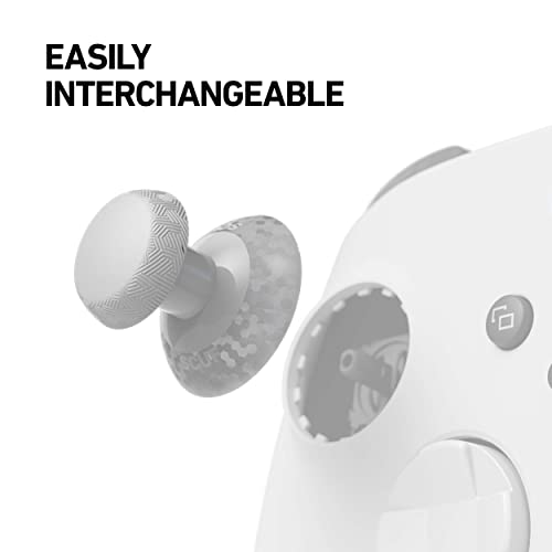 SCUF Instinct Değiştirilebilir Thumbsticks Açık Gri 4 Paket, Sadece SCUF Instinct Pro Performans Xbox Serisi X|S Denetleyicisi