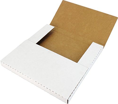 (10) Beyaz Vinil Plak LP Nakliye Posta Kutuları-1 ila 3 12 Kayıt Tutar-Ayarlanabilir Yükseklik-Güçlü 200 Test Kartonu 12BC01VDWH