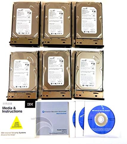 IBM MS3004 CD ile Önceden Yüklenmiş Linux 6-HDD 100437217 6 Sabit Disk Seti