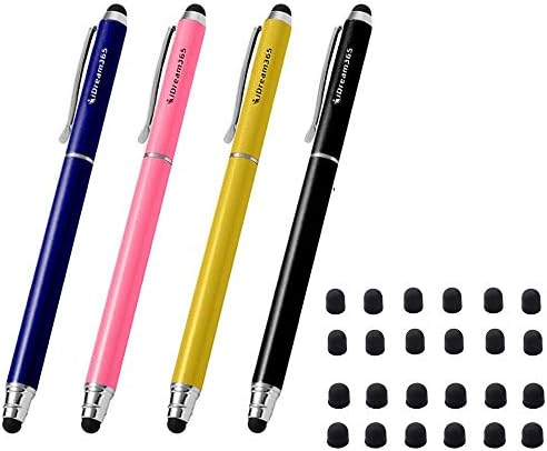 ıDream365 3-in-1 Evrensel Dokunmatik Stylus Kalem Tüm Dokunmatik Ekranlar için Akıllı Telefonlar, Tablet PC + 24 Kauçuk İpucu-4