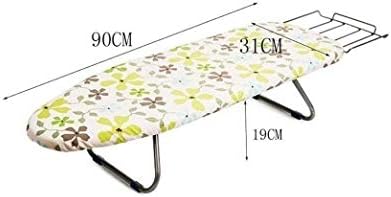 ZQCM Masaüstü Ütü Masası, Metal Uzatmak ütü masası Soyunma Odası Ev Dikiş Baskı Masa Üstü, Çiçek Desen, B, 903119 CM